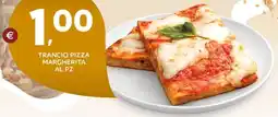 Extra Supermercati Trancio pizza margherita offerta
