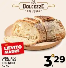 Extra Supermercati Pane tipo altamura con noci offerta