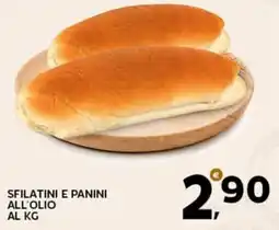 Extra Supermercati Sfilatini e panini all'olio offerta