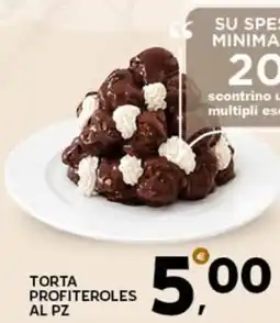 Extra Supermercati Torta profiteroles offerta