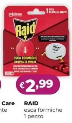 La Saponeria RAID esca formiche offerta