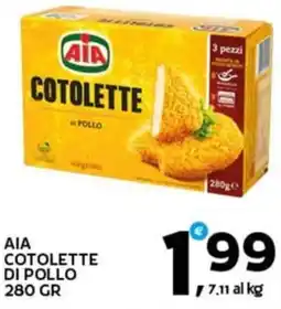 Extra Supermercati Aia cotolette di pollo offerta