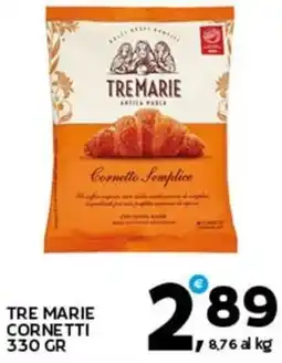 Extra Supermercati Tre marie cornetti offerta