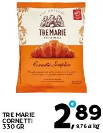 Extra Supermercati Tre marie cornetti offerta
