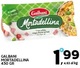 Extra Supermercati Galbani mortadellina offerta