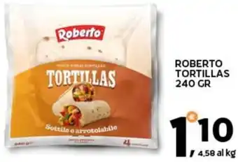 Extra Supermercati Roberto tortillas offerta