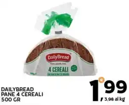 Extra Supermercati Dailybread pane 4 cereali offerta
