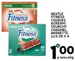 Extra Supermercati Nestlé fitness cookies &cream/ crunchy caramel barrette offerta