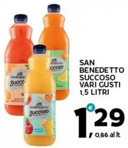 Extra Supermercati San benedetto succoso offerta