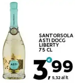 Extra Supermercati Santorsola asti docg liberty offerta