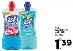 Extra Supermercati Ace pavimenti offerta