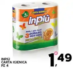 Extra Supermercati Inpiù carta igienica offerta