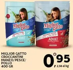 Extra Supermercati Miglior gatto croccantini manzo/pesce/ pollo offerta