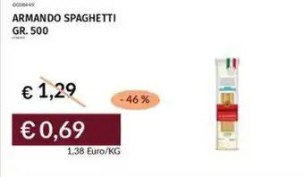 Prezzemolo e Vitale Armando spaghetti offerta