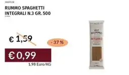 Prezzemolo e Vitale Rummo spaghetti integrali n.3 offerta