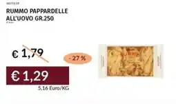 Prezzemolo e Vitale Rummo pappardelle all'uovo offerta