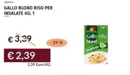 Prezzemolo e Vitale Gallo blond riso per insalate offerta