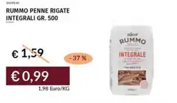 Prezzemolo e Vitale Rummo penne rigate integrali offerta