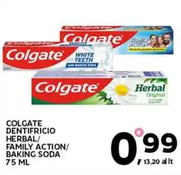 Extra Supermercati Colgate dentifricio herbal/ family action/ baking soda offerta