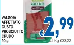 DEM Valsoia affettato gusto prosciutto crudo offerta