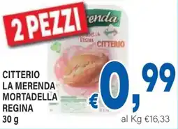 DEM Citterio la merenda mortadella regina offerta