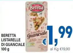 DEM Beretta listarelle di guanciale offerta