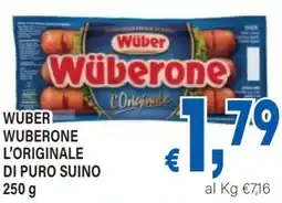 DEM Wuber wuberone l'originale di puro suino offerta