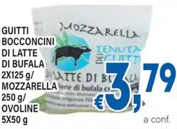 DEM Guitti bocconcini di latte di bufala offerta