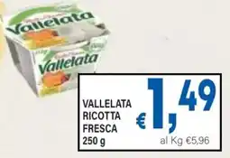 DEM Vallelata ricotta fresca offerta