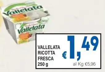 DEM Vallelata ricotta fresca offerta