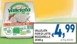 DEM Vallelata fior di latte mozzarella offerta