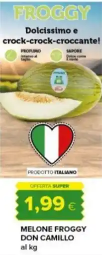 Tigre Amico Melone froggy DON CAMILLO offerta