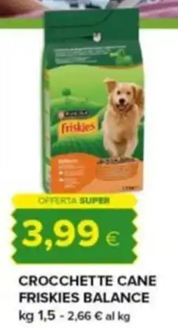 Tigre Amico Crocchette cane friskies balance offerta
