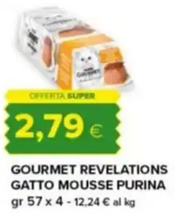 Tigre Amico Gourmet revelations gatto mousse purina offerta