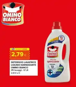 Tigre Amico Detersivo lavatrice liquido igienizzante OMINO BIANCO offerta