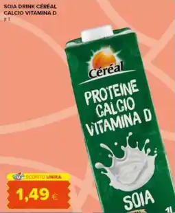 Tigre Amico Soia drink céréal calcio vitamina SOIA DRINK CÉRÉAL offerta
