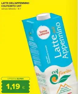 Tigre Amico Latte dell'appennino COLFIORITO UHT offerta