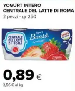 Tigre Amico Yogurt intero CENTRALE DEL LATTE DI ROMA offerta
