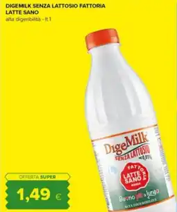 Tigre Amico Digemilk senza lattosio FATTORIA LATTE SANO offerta