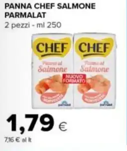 Tigre Amico Panna chef salmone PARMALAT offerta