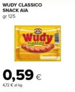 Tigre Amico Wudy classico snack AIA offerta