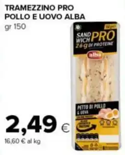 Tigre Amico Tramezzino pro pollo e uovo ALBA offerta