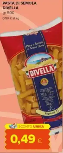 Tigre Amico Pasta di semola DIVELLA offerta
