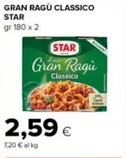 Tigre Amico Gran ragu classico star STAR offerta