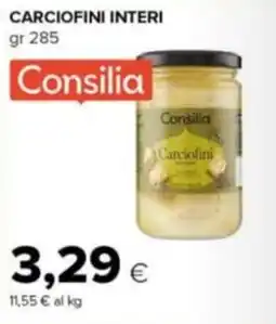 Tigre Amico Consilia carciofini interi offerta