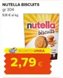 Tigre Amico Nutella biscuits offerta
