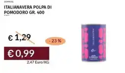Prezzemolo e Vitale Italianavera polpa di pomodoro offerta