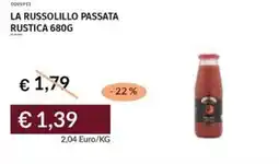 Prezzemolo e Vitale La russolillo passata rustica offerta