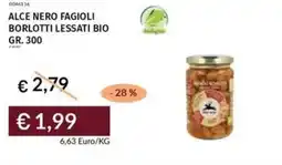 Prezzemolo e Vitale Alce nero fagioli borlotti lessati bio offerta