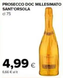 Tigre Amico Prosecco doc millesimato SANT'ORSOLA offerta